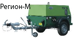 Дизельный винтовой компрессор ATMOS PDP 20 ( на шасси)